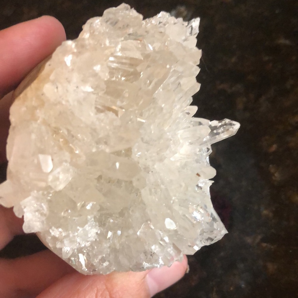 Gorgeous Crystal Cluster Carved Skull 💕 - Picture 6 of 11